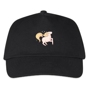 Pony for children - Kids’ Baseball Cap - black - Front