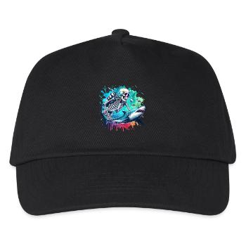 Tauchen Taucher - Kinder Basecap - Schwarz - Vorne