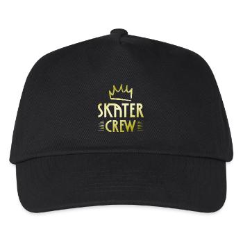 Skater Crew - Kids’ Baseball Cap - black - Front