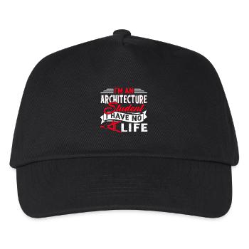 Architecture I am An Architecture - Kids’ Baseball Cap - black - Front