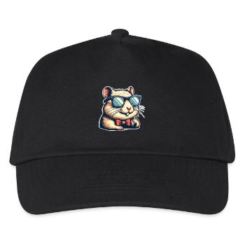 Hamster - Kids’ Baseball Cap - black - Front