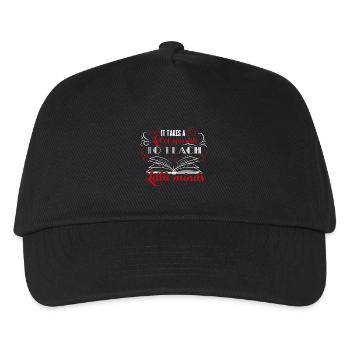 Kindergarten Teacher It Takes A Lot Of Sparkle - Kids’ Baseball Cap - black - Front