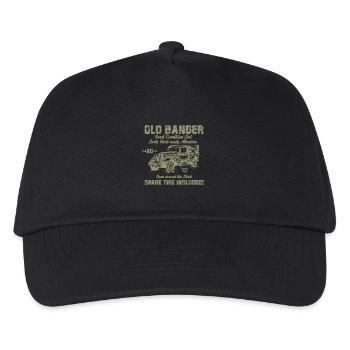 Old Banger 60. Geburtstag Geschenk Gute Kondition - Kinder Basecap - Schwarz - Vorne