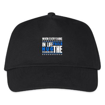 Hug The Belgian Malinois - Kids’ Baseball Cap - black - Front