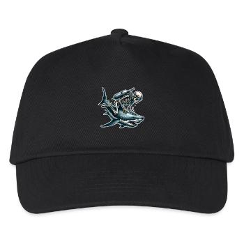 Tauchen Taucher - Kinder Basecap - Schwarz - Vorne
