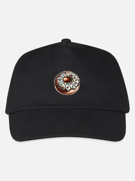 Donut - Kinder Basecap - Schwarz