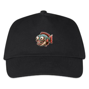 Poisson - Casquette de baseball Enfant - noir - Devant