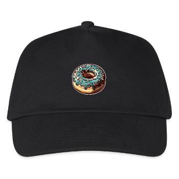 Donut - Kinder Basecap - Schwarz - Vorne