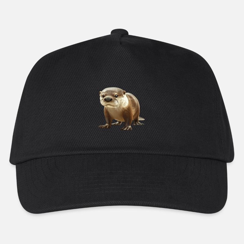Otter - Kinder Basecap - Schwarz