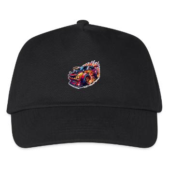 Sports Car Tuning Car - Kids’ Baseball Cap - black - Front