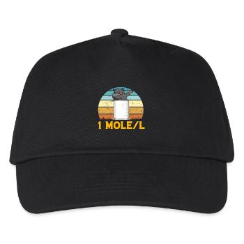 Mole Dabbing - Kids’ Baseball Cap - black - Front