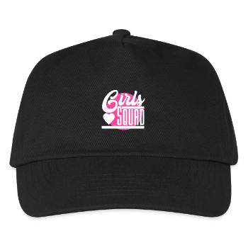 Girls Squad - Kinder Basecap - Schwarz - Vorne