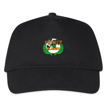 Earth Day Protect The Planet Earth - Kids’ Baseball Cap - black - Front