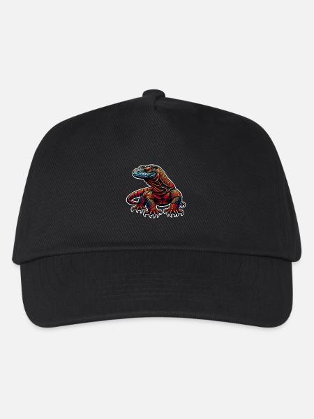 Komodo Dragon - Kinder Basecap - Schwarz
