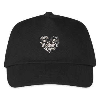 Mama Muttertag - Kinder Basecap - Schwarz - Vorne