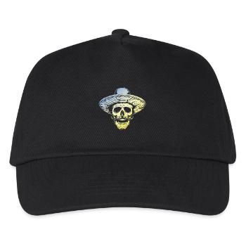 Mexican Skull - Kids’ Baseball Cap - black - Front