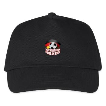 If We Win, It's Me – Soccer Shirt - Kids’ Baseball Cap - black - Front