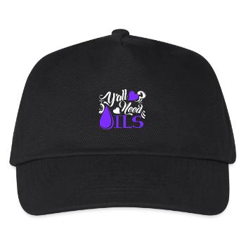 Essential Oil Need Essential Oils - Kids’ Baseball Cap - black - Front