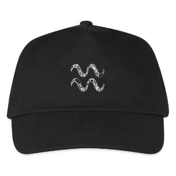 Aquarius Zodiac Funny Horoscope - Kids’ Baseball Cap - black - Front