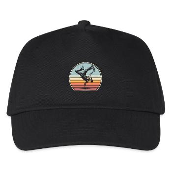 Breakdance - Casquette de baseball Enfant - noir - Devant