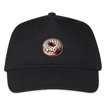 Donut - Kinder Basecap - Schwarz - Vorne