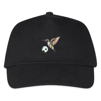 Kolibri - Kinder Basecap - Schwarz - Vorne