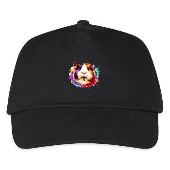 Guinea pig - Kids’ Baseball Cap - black - Front
