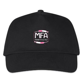Arzthelferin Meisterin MFA - Kinder Basecap - Schwarz - Vorne