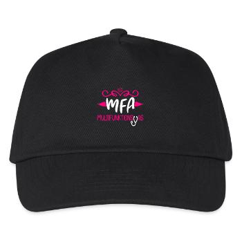 MFA As Medizinische Fachangestellte - Kinder Basecap - Schwarz - Vorne