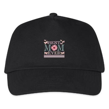 Mama - Kinder Basecap - Schwarz - Vorne