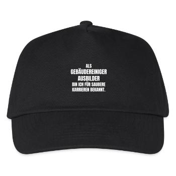Formateur en nettoyage de bâtiments pour des carrières propres - Casquette de baseball Enfant - noir - Devant