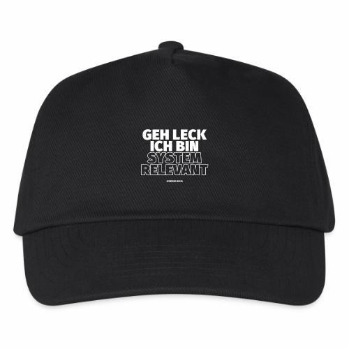 Systemrelevant - Kinder Basecap