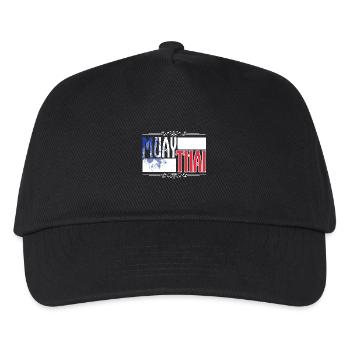 Muay Thai France - Kids’ Baseball Cap - black - Front