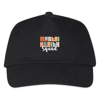 Mental Health Squad - Kids’ Baseball Cap - black - Front