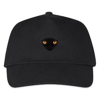 Cat Eyes Cat Eyes - Kids’ Baseball Cap - black - Front