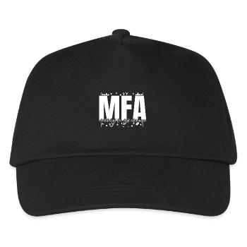 Arzthelferin Multitalent MFA - Kinder Basecap - Schwarz - Vorne