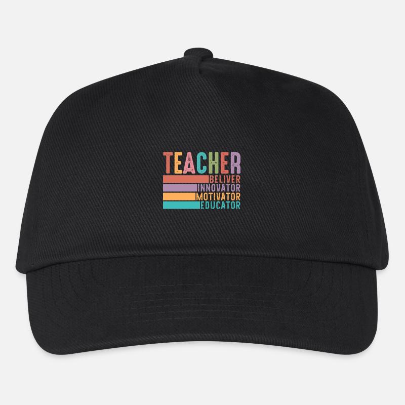 Lehrer - Kinder Basecap - Schwarz