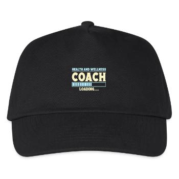 Fitness Motivation Bodybuilder Health Coach Gym - Kinder Basecap - Schwarz - Vorne