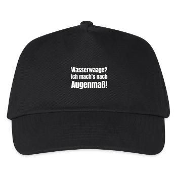 Level? I'll do it with a sense of proportion! - Kids’ Baseball Cap - black - Front