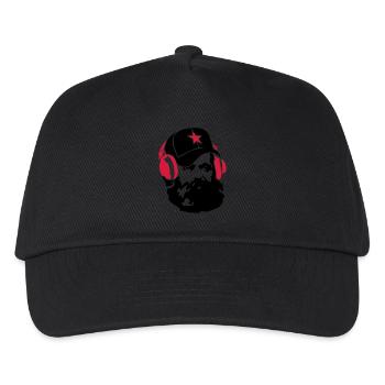 marx_star_ot - Kinder Basecap - Schwarz - Vorne