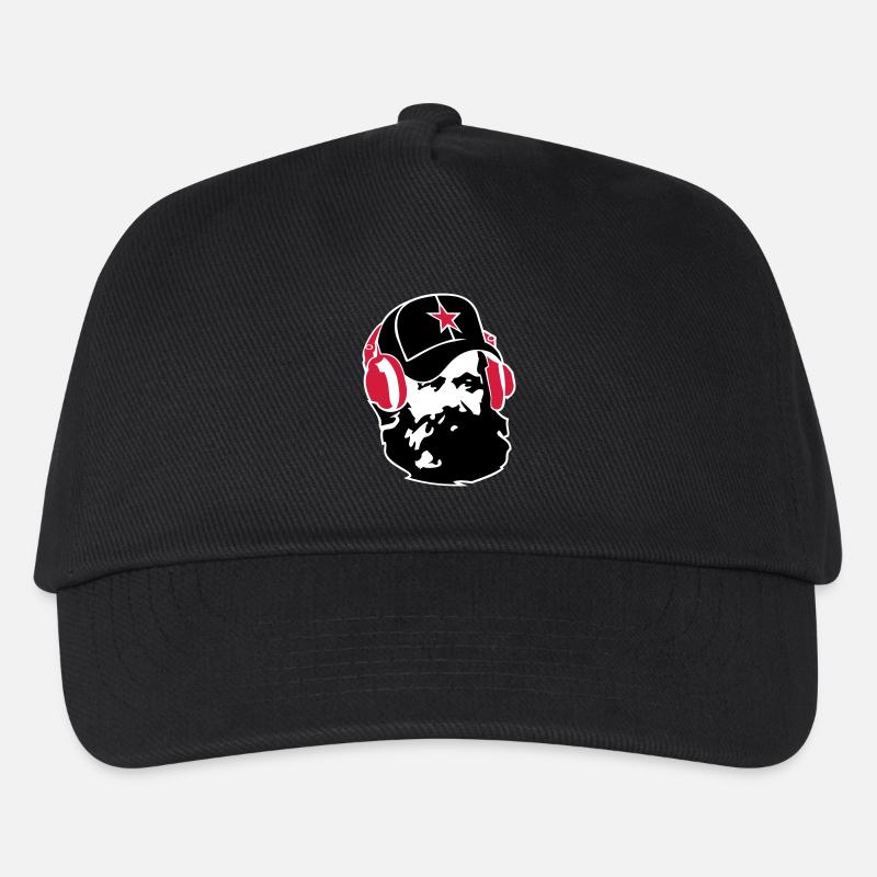 marx_star_ot_2color_bg - Casquette de baseball Enfant - noir