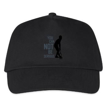 Tennis mcenroe hommage - Casquette de baseball Enfant - noir - Devant
