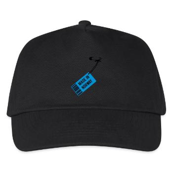 Made in Norway - Kinder Basecap - Schwarz - Vorne