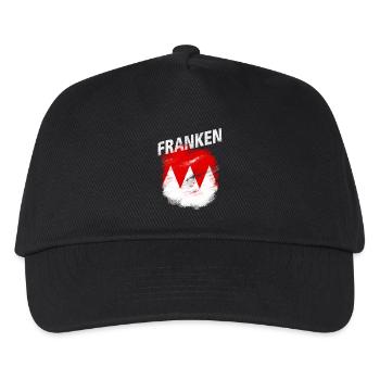 Franken - Kinder Basecap - Schwarz - Vorne