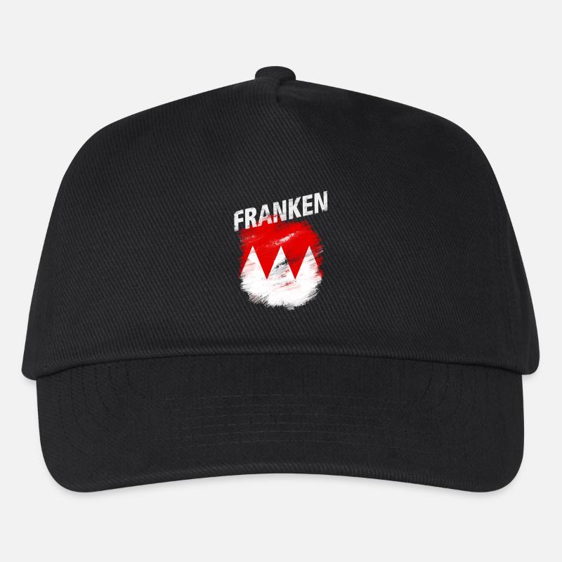 Franken - Kinder Basecap - Schwarz