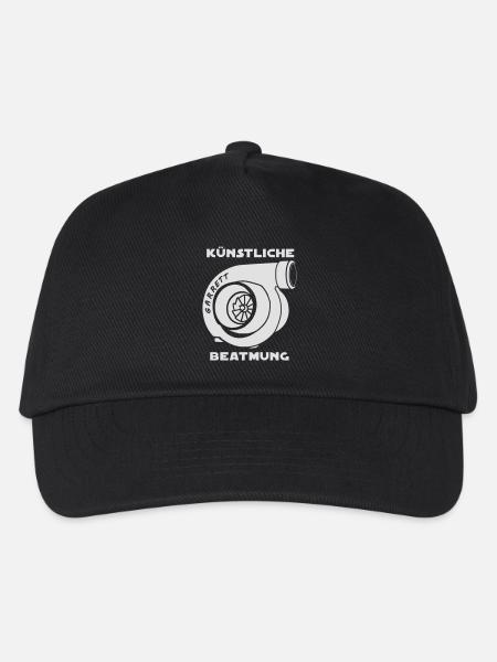 kuenstlBeatmung Turbolader - Kinder Basecap - Schwarz