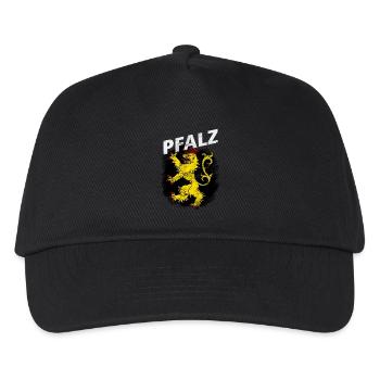 Pfalz - Kinder Basecap - Schwarz - Vorne