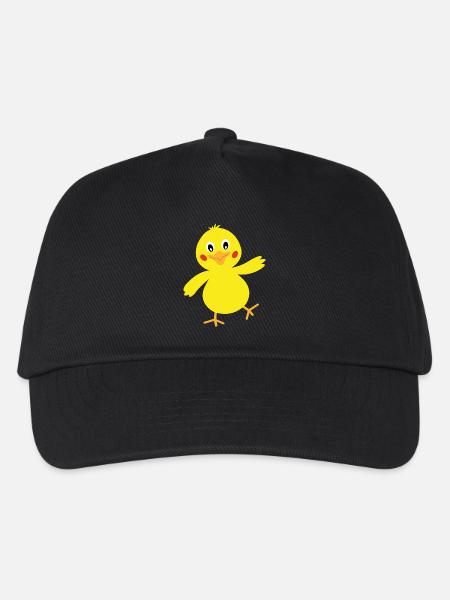 küken - Kinder Basecap - Schwarz