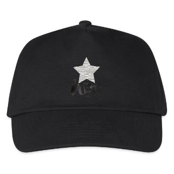 Kleines Wunder Stripes - Kinder Basecap - Schwarz - Vorne