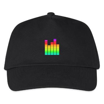 Electronic Music - Kids’ Baseball Cap - black - Front